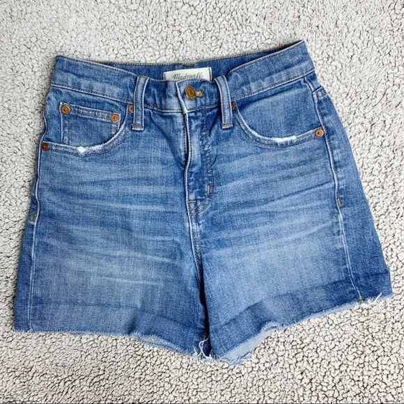 Madewell Pants - MADEWELL High-Rise Denim Jean Shorts - Cutoff Edition Size 23